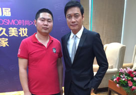 广州星亿娱乐与明星合影