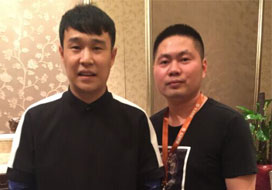 广州星亿娱乐与明星合影